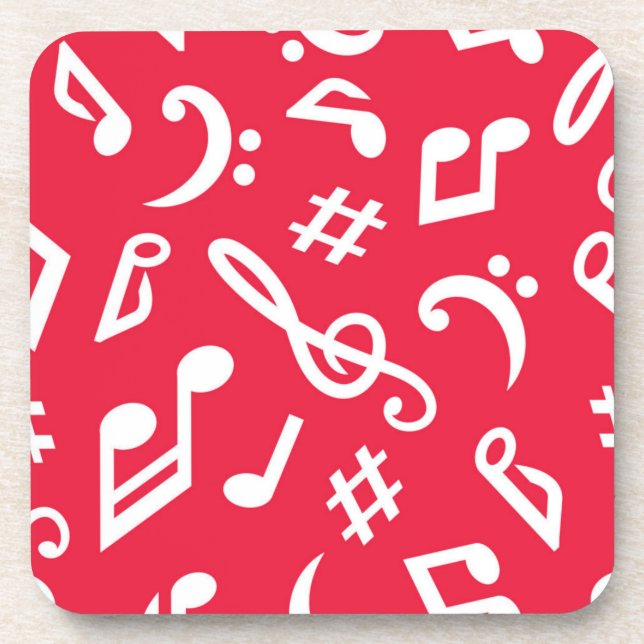 Posavasos Patrón musical (Frente)