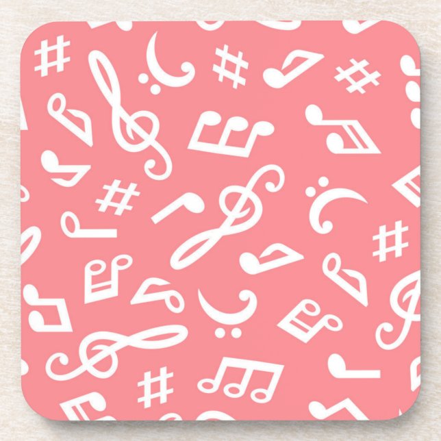 Posavasos Patrón musical (Frente)