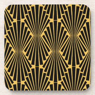 Posavasos Patrón Personalizado Art Deco