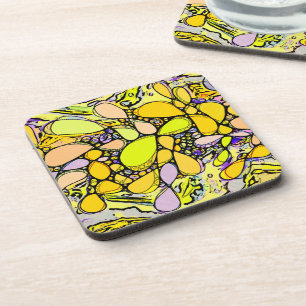Posavasos Patrón Pintado A Mano Y Digitalmente Art. 13