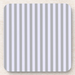 Posavasos Patrón rayado en gris y lavanda
