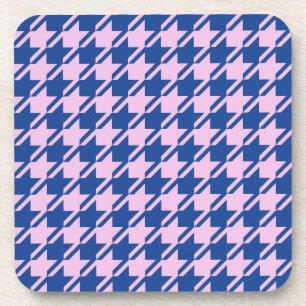 Posavasos Patrón rosa y azul de Houndstap