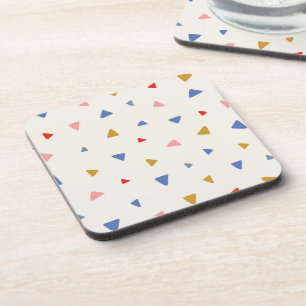 Posavasos Patrón Triángulo con Tosed Mano
