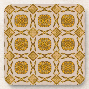 Posavasos Patrón tribal geométrico étnico