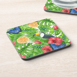 Posavasos Patrón tropical