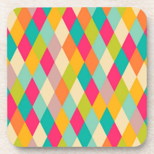 Posavasos Patrón vintado Harlequin