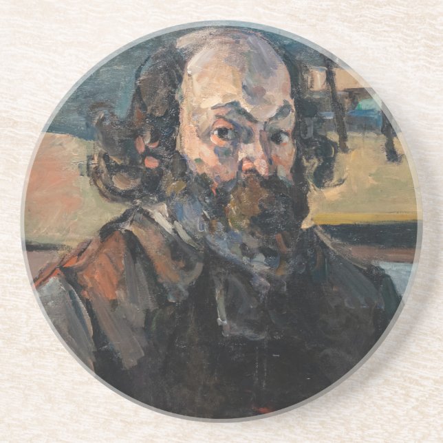 Posavasos Paul Cezanne - autorretrato (Frente)