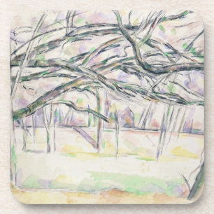 Posavasos Paul Cezanne el la huerta, c.1895 (w/c en el