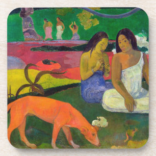 Posavasos Paul Gauguin el   Arearea (el perro rojo), 1892