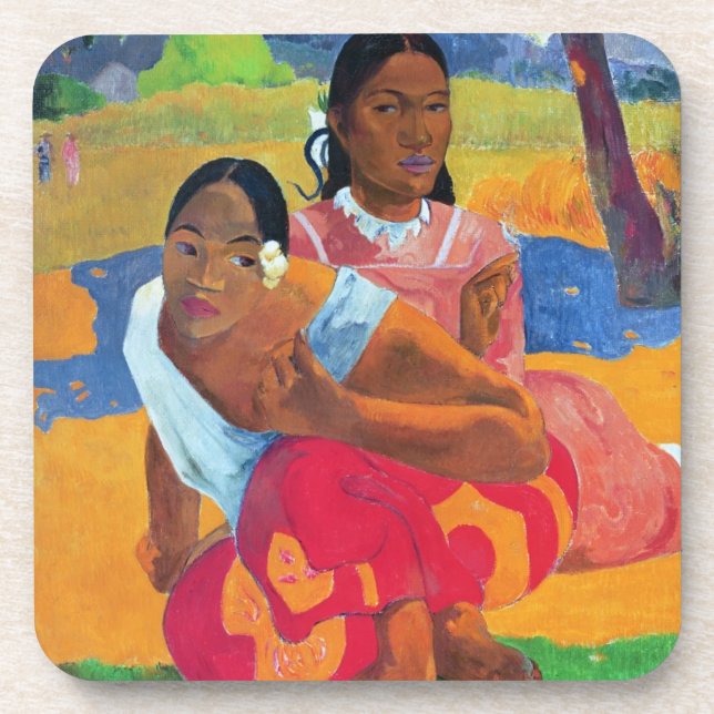 Posavasos Paul Gauguin el | Nafea Faaipoipo (cuando está (Frente)
