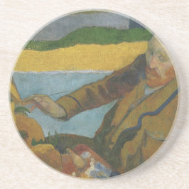 Posavasos Paul Gauguin Vincent van Gogh pintando girasoles