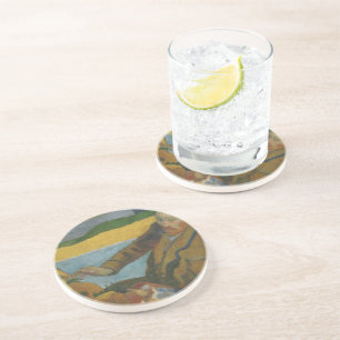 Posavasos Paul Gauguin Vincent van Gogh pintando girasoles 
