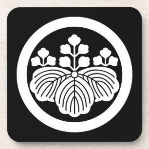 Posavasos Paulownia con las floraciones 5&3 en círculo