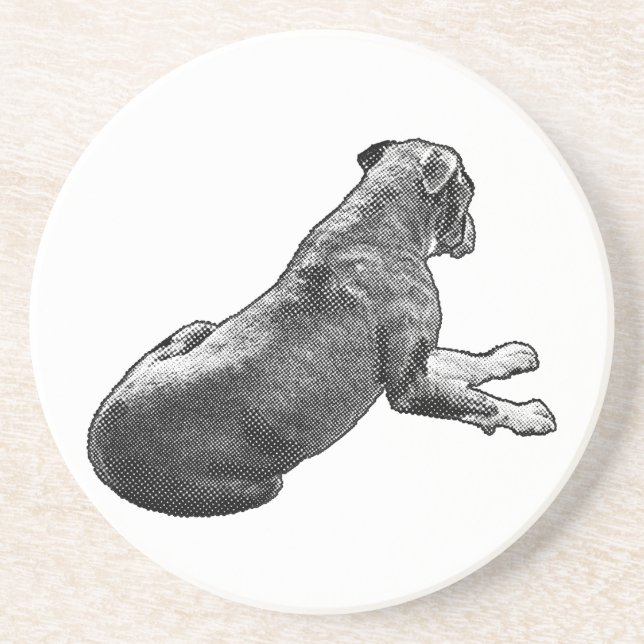 Posavasos Pausar junto a una mirada (Frente)