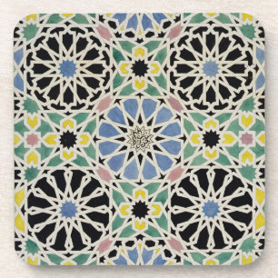 Posavasos Pavimento de mosaico en Alhambra, 'del árabe