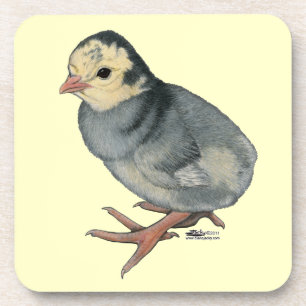 Posavasos Pavo Real Azul Pizarra