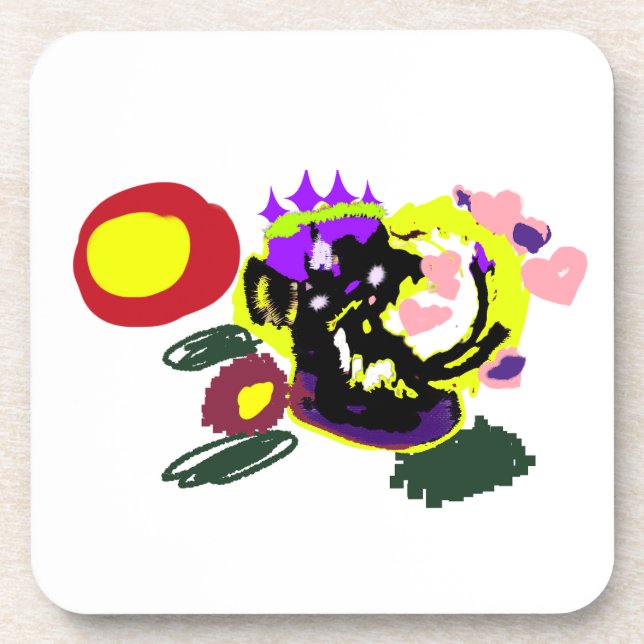 Posavasos Pavo Real Genial (Frente)