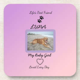 Posavasos Pawprint Mascota Amor Diario