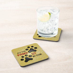 Posavasos Paws Animal Paw Humor