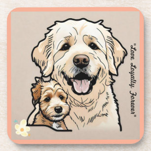 Posavasos "Paws Crossed"