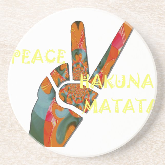 Posavasos Paz de Hakuna Matata (Frente)