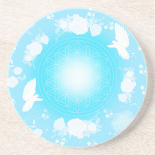 Posavasos Paz – Flor de la Vida