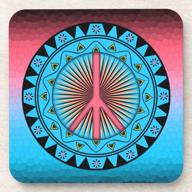 Posavasos Paz ~ Sol (Frente)