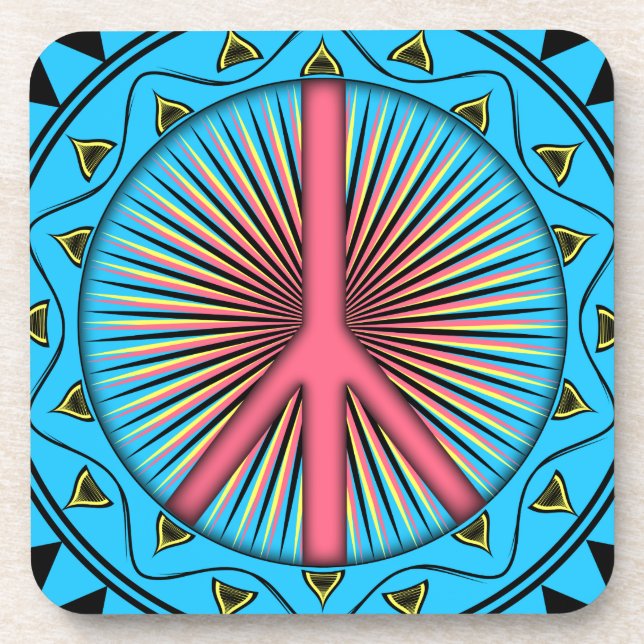 Posavasos Paz ~ Sol (Frente)