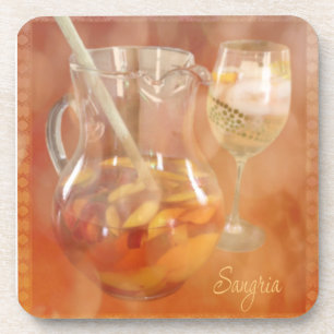 Posavasos Peach Sangria
