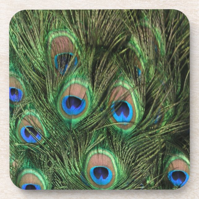 Posavasos Peacock Feathers (Frente)