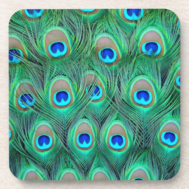 Posavasos Peacock Feathers (Frente)