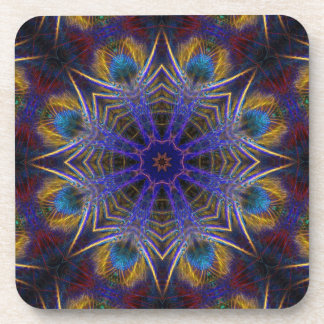 Posavasos Peacock Feathers Autumn Country Art : Conjunto de