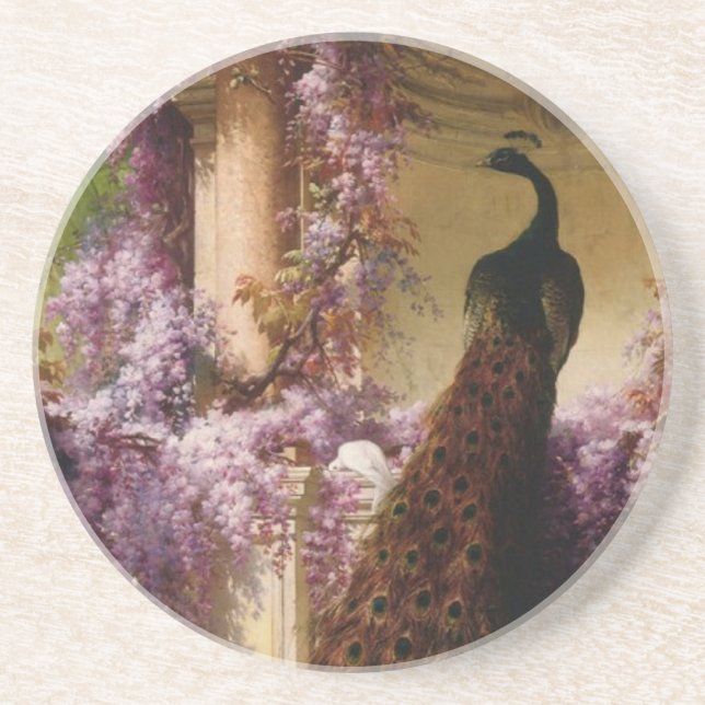 Posavasos Peacock vintage (Frente)