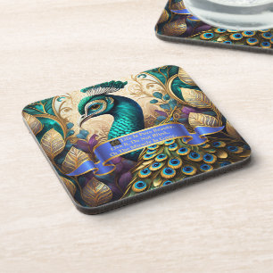 Posavasos Peacock Wonder Coasters