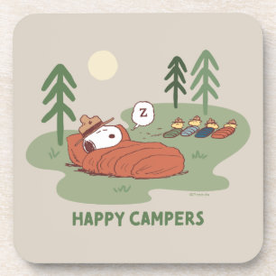 Posavasos Peanuts Snoopy & Woodstock Sleeping Campers