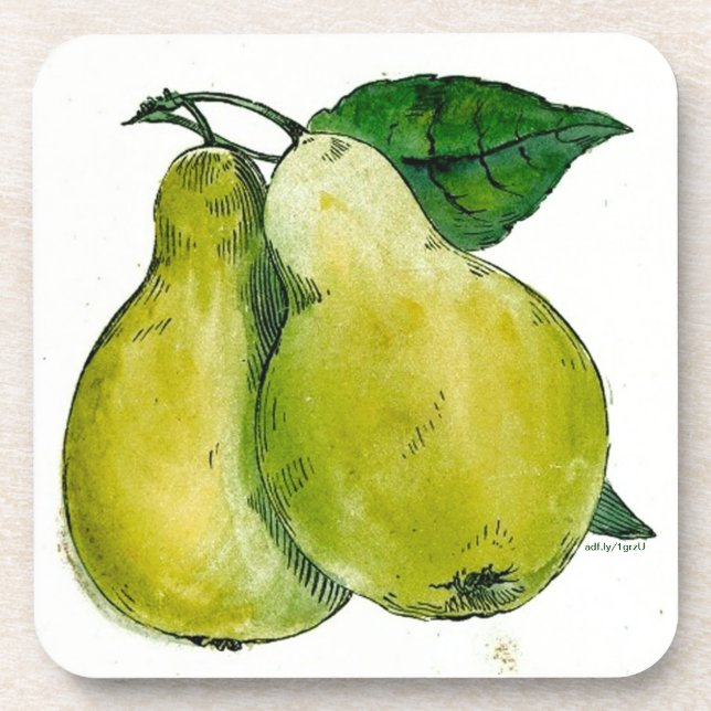 Posavasos Pears Cork Coasters (Frente)