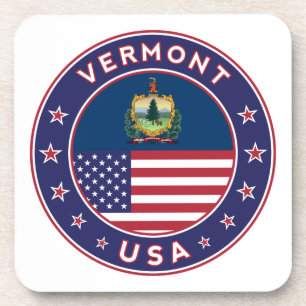 Posavasos Pegatina de Vermont, estuche de teléfono, bolsa de