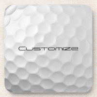 Pelota de golf con texto personalizado
