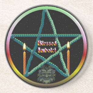 Posavasos Pentáculo de Imbolc