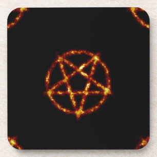 Posavasos pentagrama