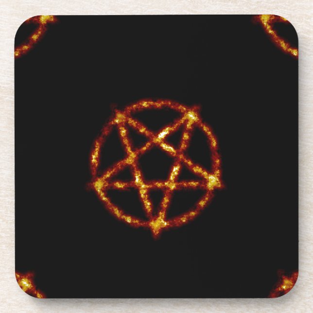 Posavasos pentagrama (Frente)