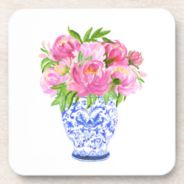 Posavasos Peonies Chinoiserie Vase
