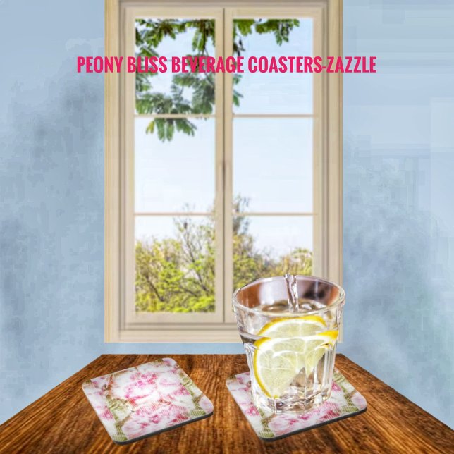 Posavasos Peony Bliss   (Subido por el creador)