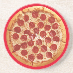 Posavasos Pepperoni Pizza Thunder_Cove