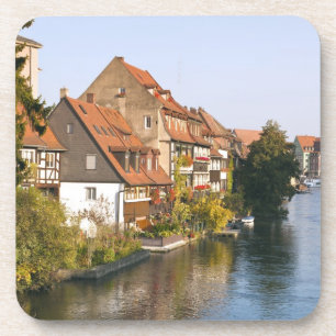 Posavasos Pequeña Venecia (Klein Venedig) y el río Regnitz