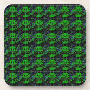 Posavasos Pequeño diablo verde