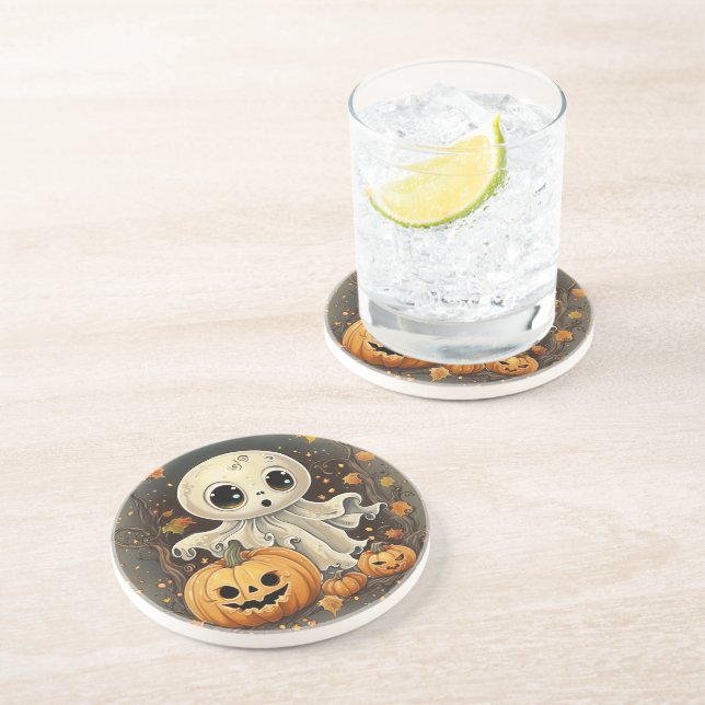 Posavasos Pequeño fantasma 2 (Lado)