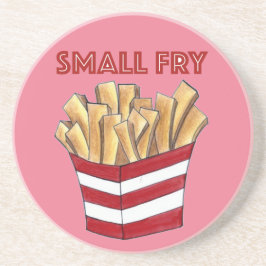 Posavasos PEQUEÑO FRY Fries Franceses comida chatarra rápida