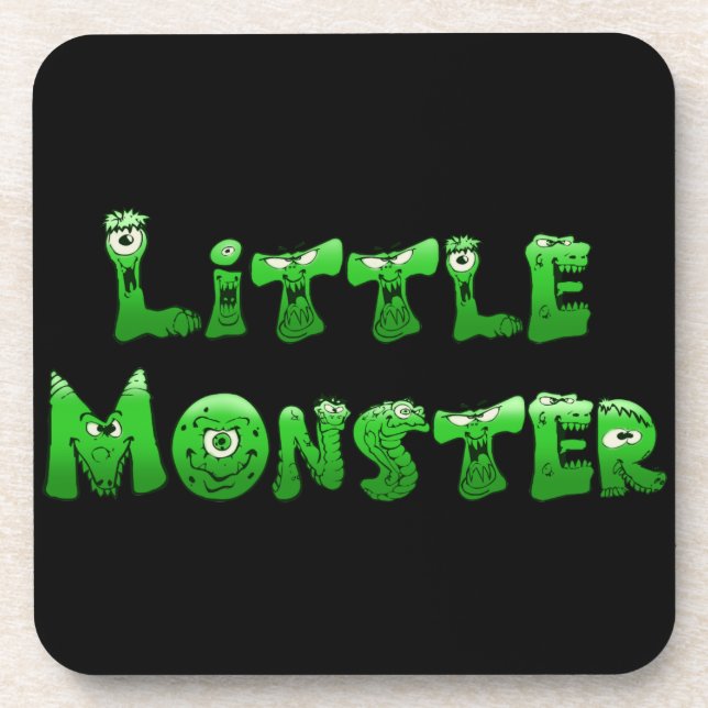Posavasos Pequeño Monstruo de Caída (Frente)