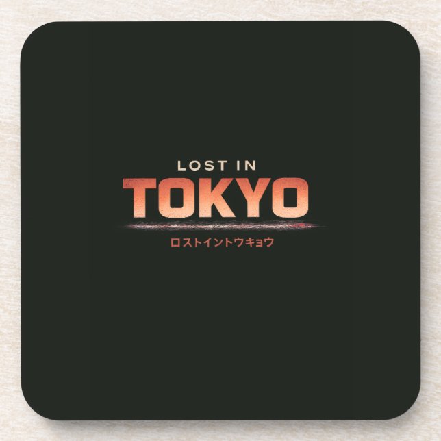 Posavasos Perdido en Tokio (Frente)